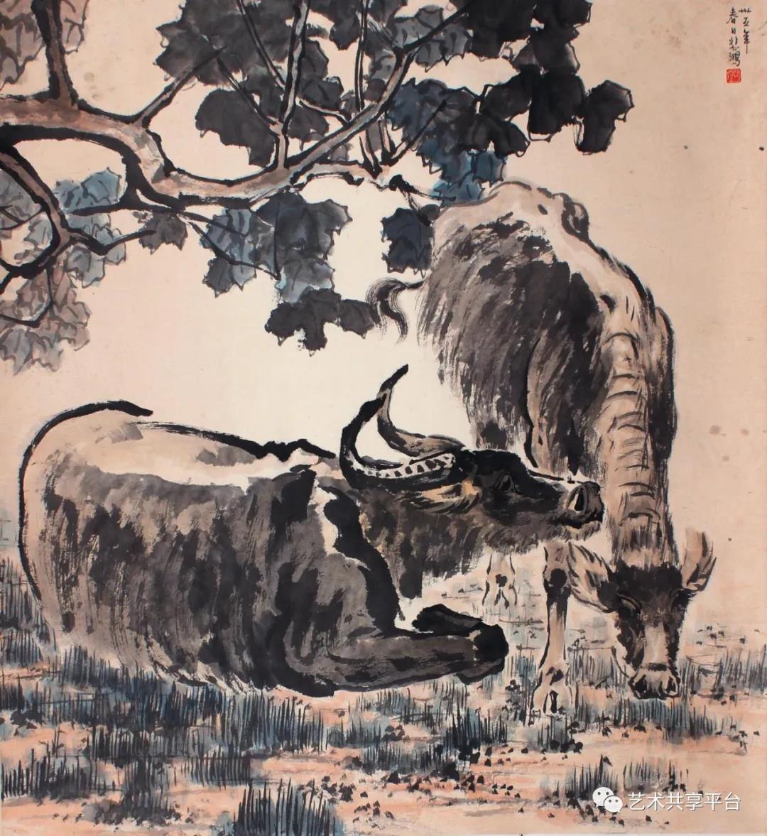 牛年看国内外名家画牛,跨越千年