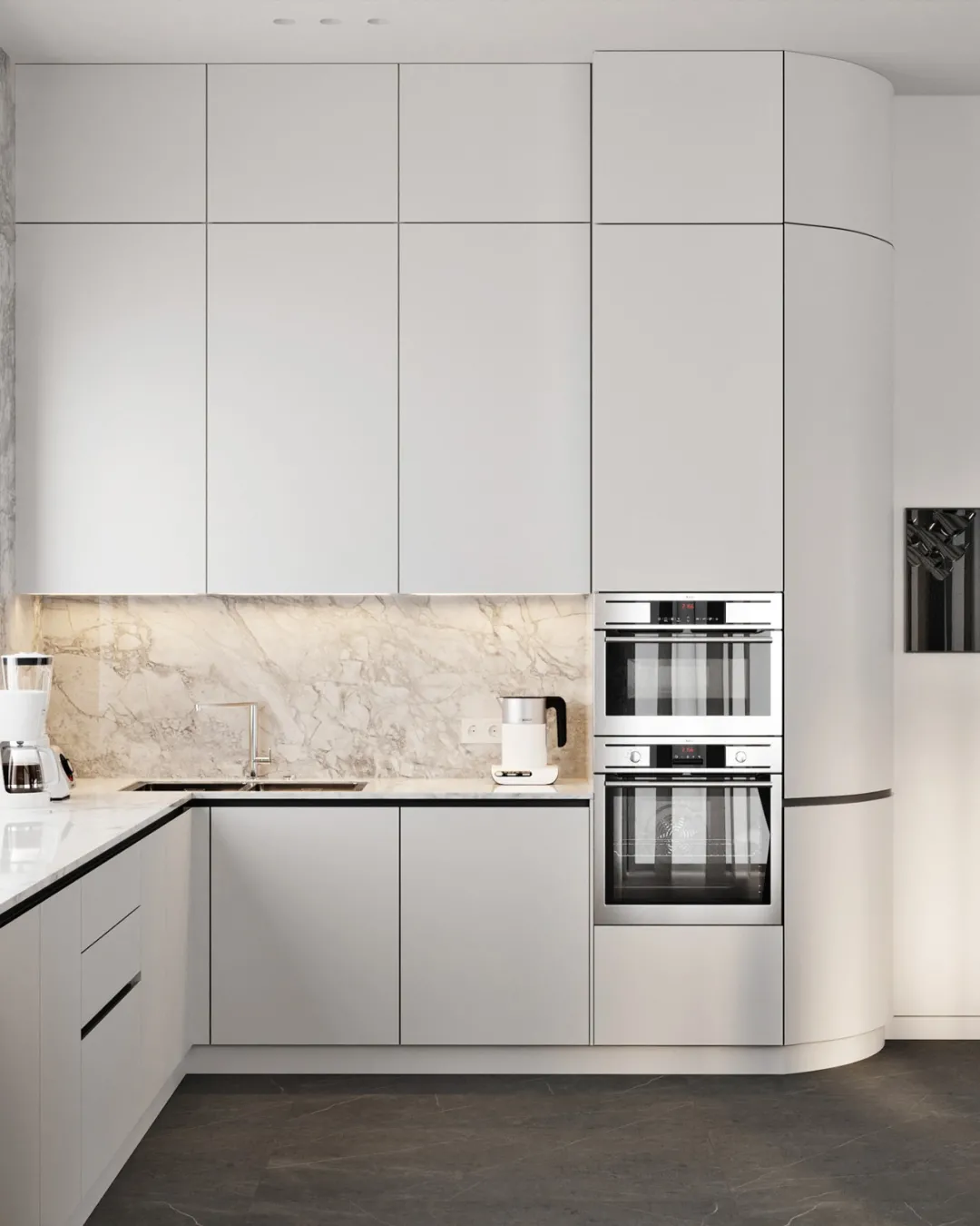 简约轻奢风，呈现简单而奢华的都市风情