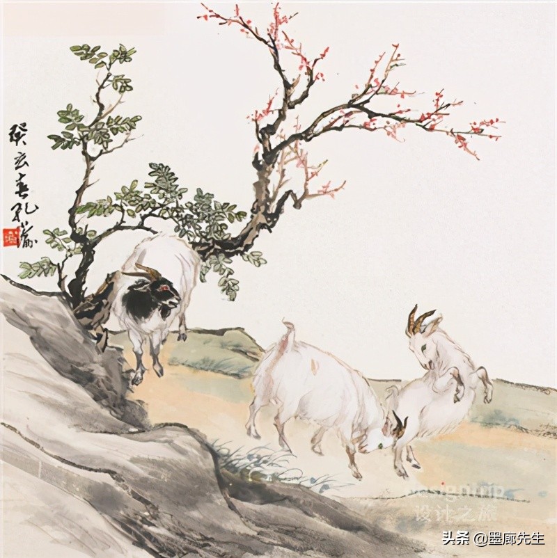 精选100幅画羊美图供大家学习收藏