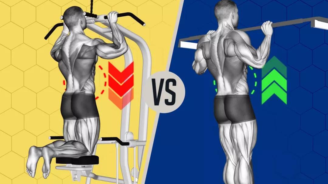 这样练习,能更强烈地调动核心,与常规引体向上的发力模式可说是一模一