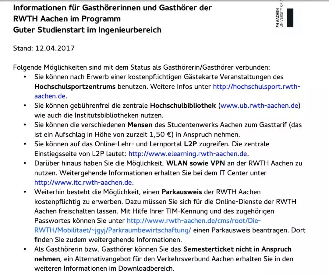 德国留学 | 亚琛工大“零学期”项目，低门槛体验亚琛工大的机会