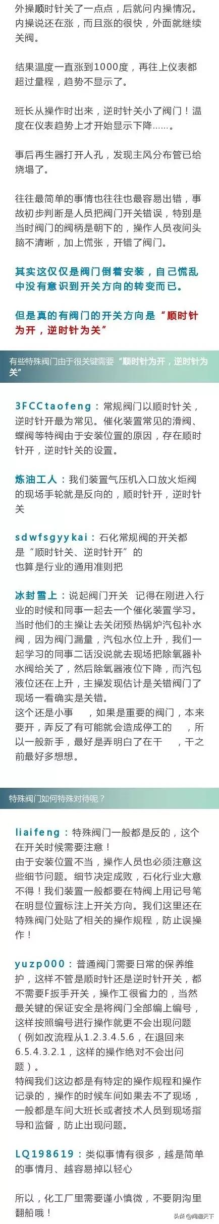 阀门都是顺时针关吗？