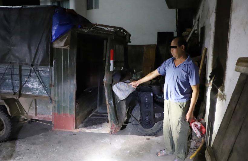 男子开农用拖拉机撞人致死后逃逸 第二日凌晨被桂林警方抓获