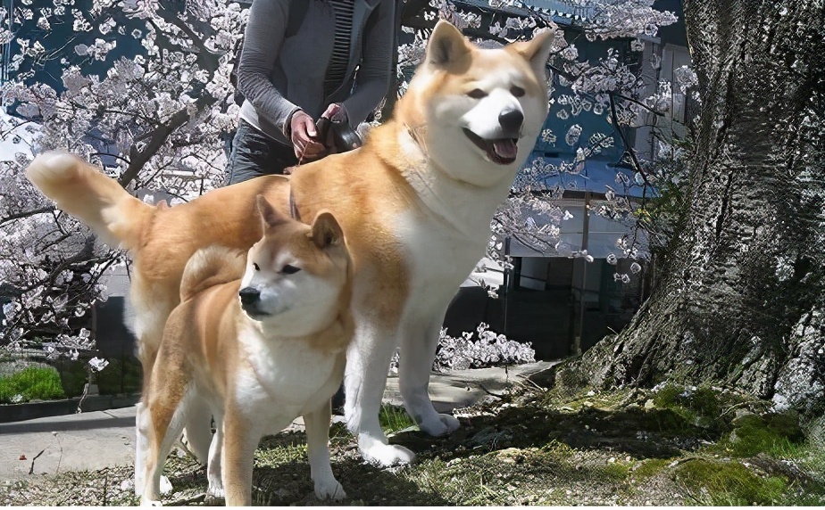 柴犬和秋田犬的區別區分秋田犬和柴犬很簡單