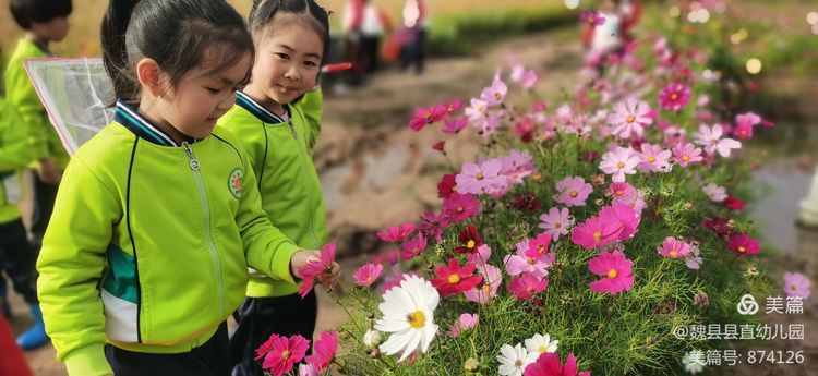 邯郸：魏县县直幼儿园观摩县全域水网建设和试种稻田项目活动