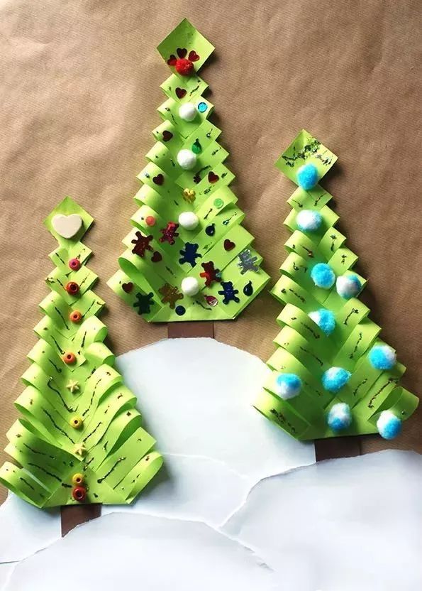 15款创意手工圣诞树，比买的好看多了，材料简单在家就能做！收藏