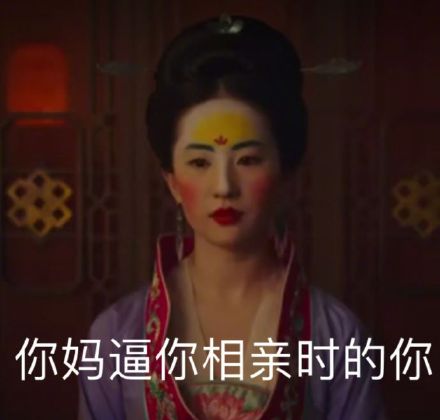 刘亦菲花木兰表情包｜别人生气我不气，我若气死谁如意