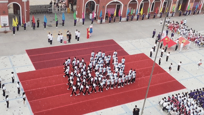 「超燃」洛阳东外第十届运动会开幕式集锦