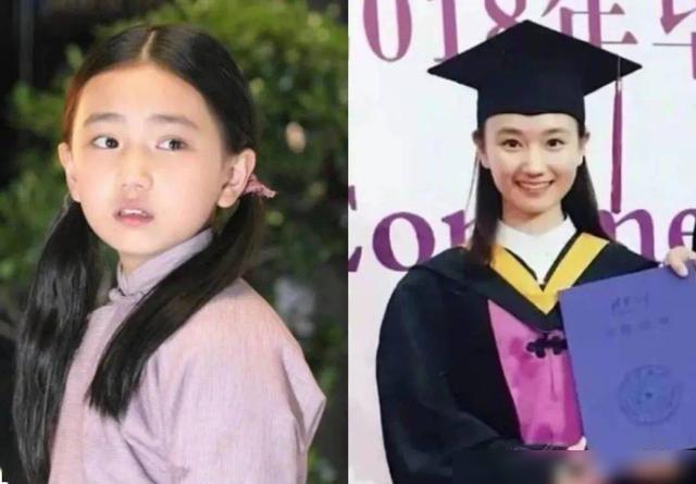 娱乐圈唯一考上清华大学的童星，能力与美貌并存，清华大学的校花