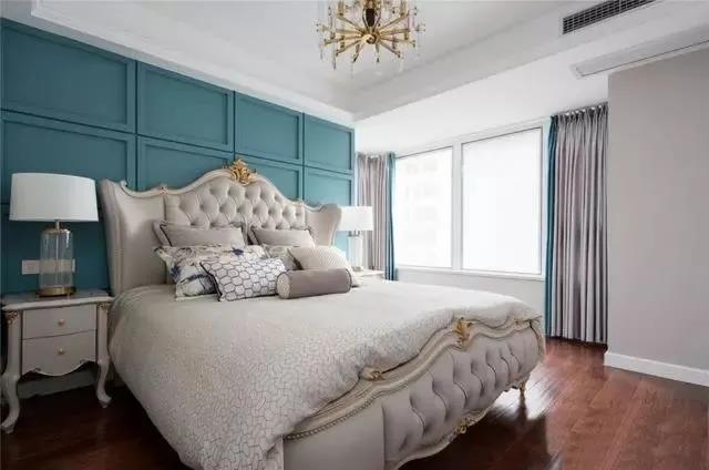 142㎡优雅欧式风，一年只住几次的客卧这样设计真的很实用