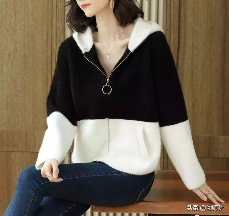 过年最迷人毛衣，叫“仿水貂绒”，时髦百搭，满足女性的美丽愿望