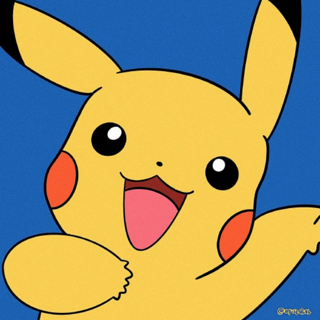 可可爱爱的皮卡丘卡通头像来啦