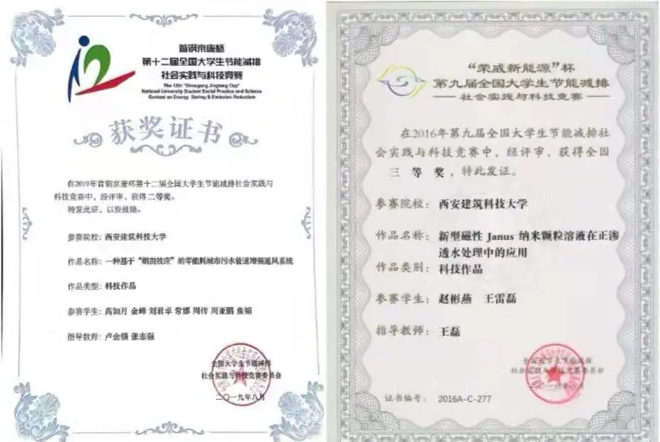 国家级一流专业|西安建筑科技大学给排水科学与工程