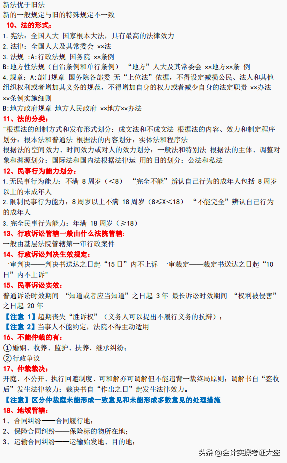 超全面：2022初级会计核心考点249个归纳（附试题）,中秋假期复习