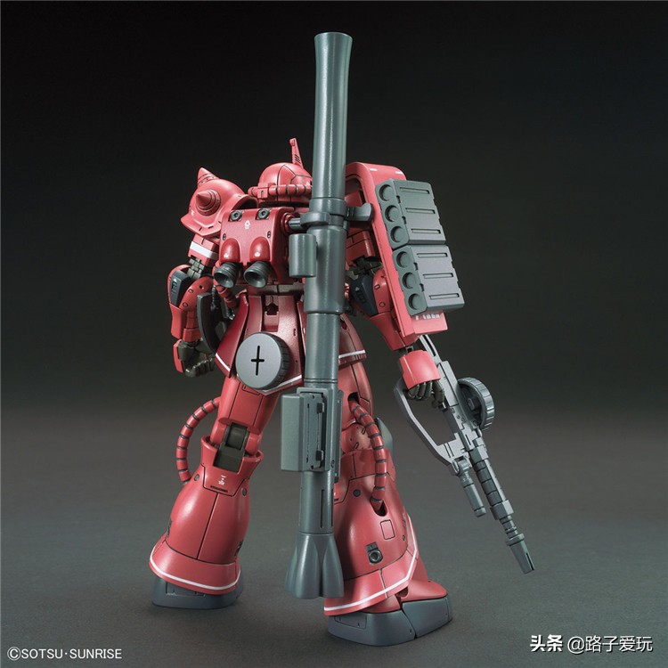 爱玩：HG GTO 1/144 夏亚专用 扎古2 赤色彗星 VER.