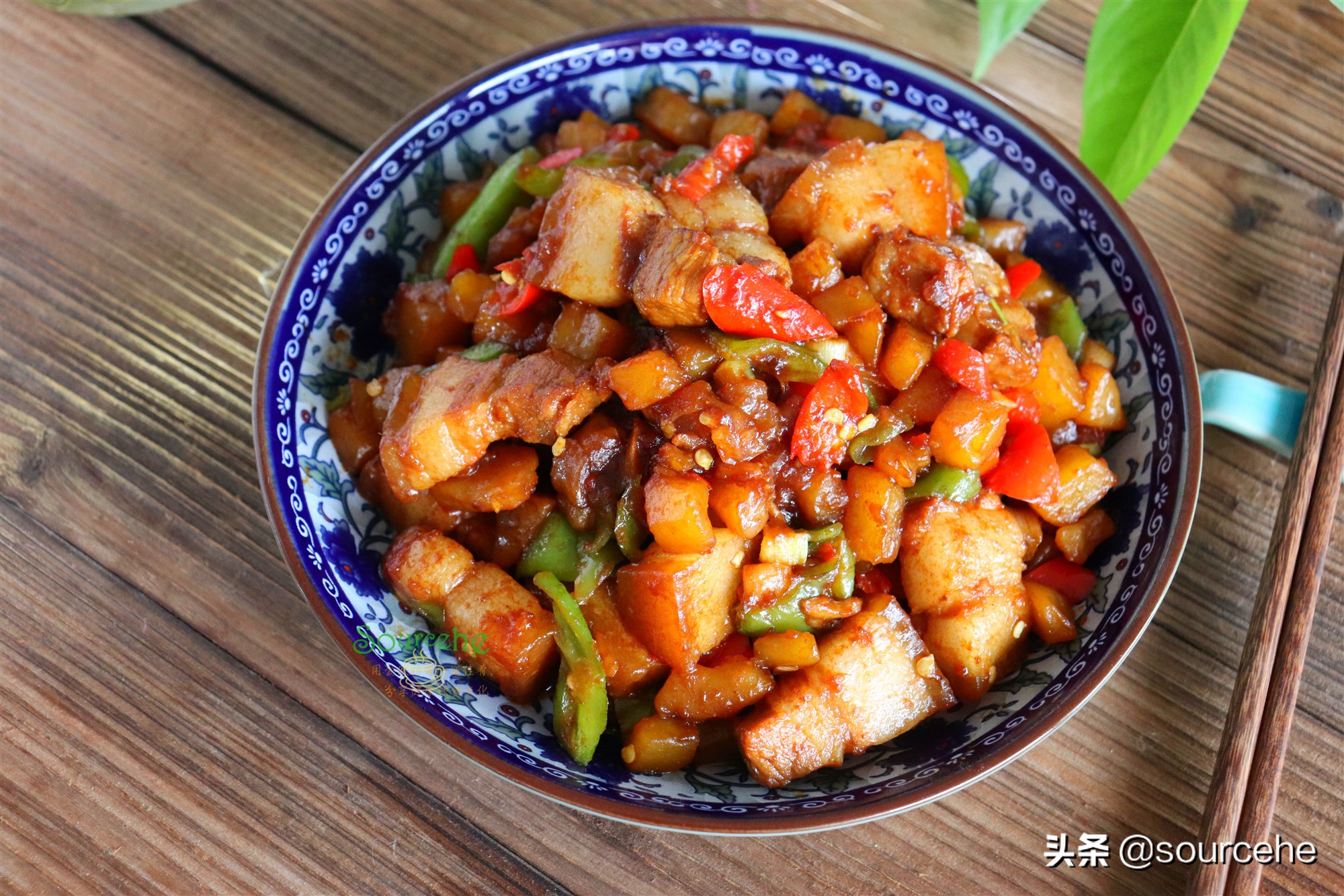 五花肉燉土豆,五花肉燉土豆的做法