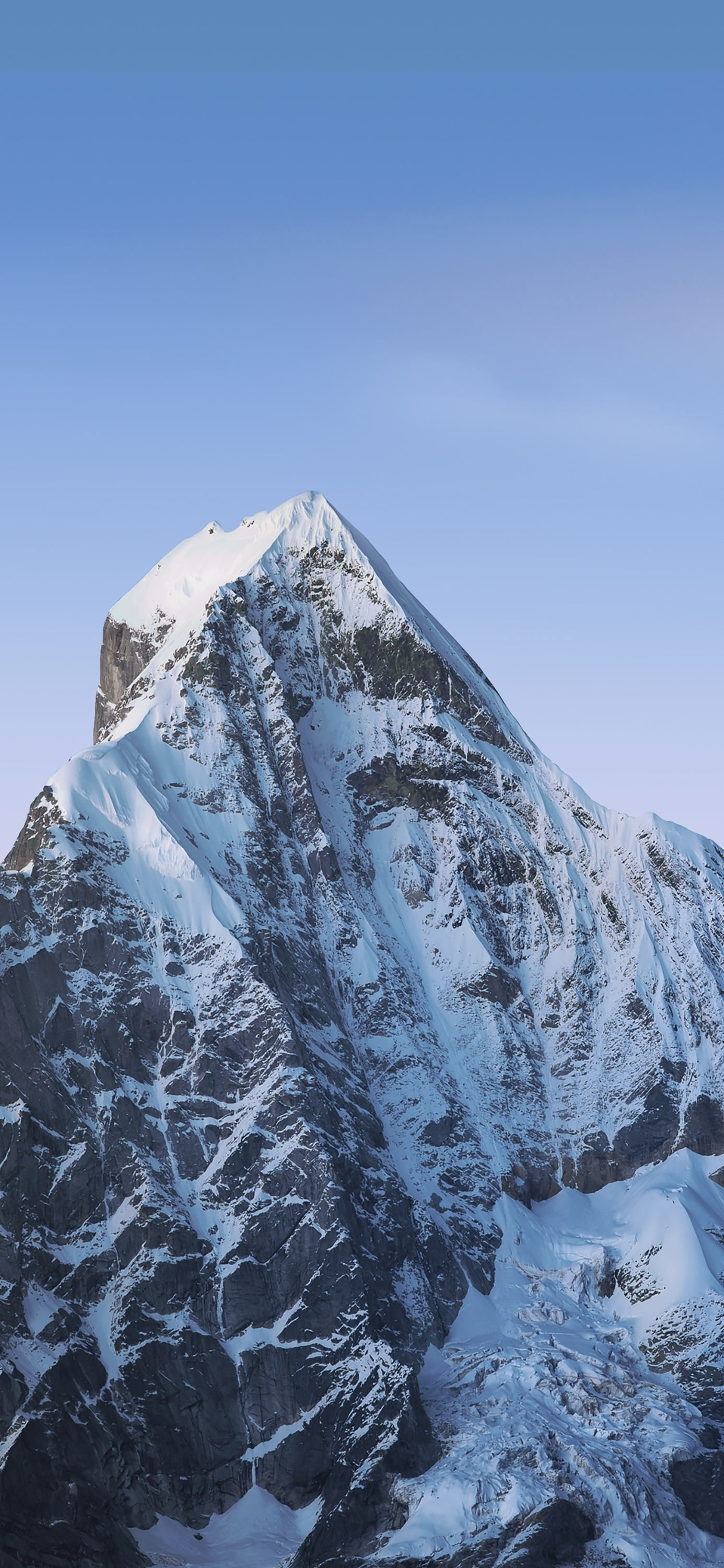 雪山壁纸︱沿途有风景，背后有阳光