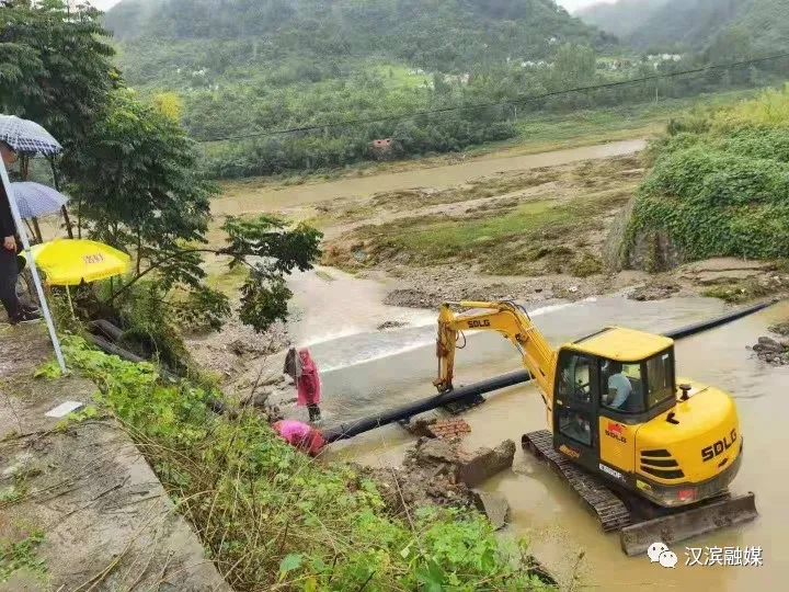 全力修复！汉滨加快水利设施重建进度