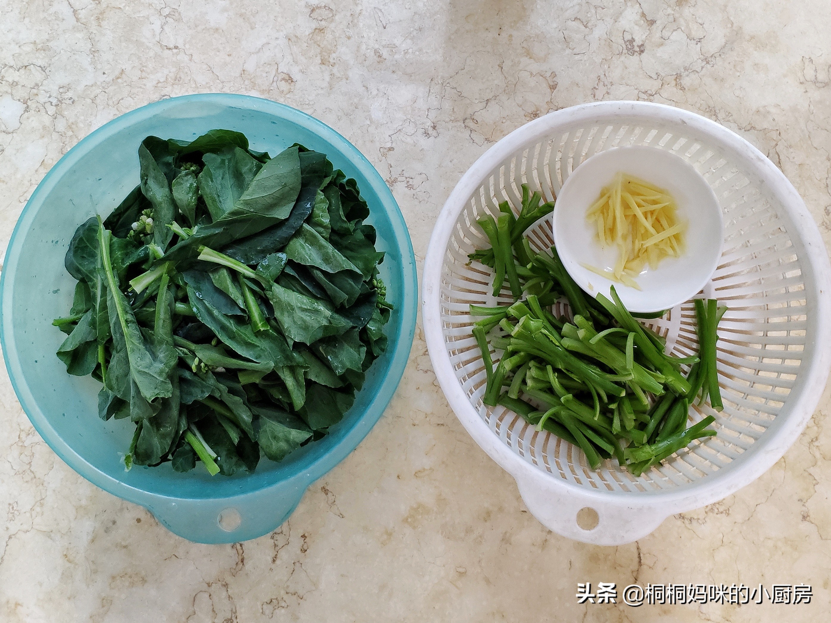 炒芥兰别再焯水了，这样炒苦味全无，口感清脆味道鲜，孩子特爱吃