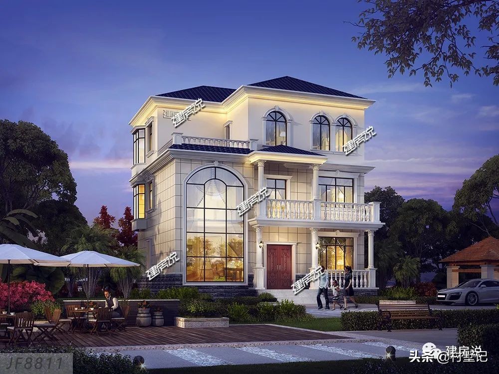 10款雅致经典的欧式别墅，无论看多少次，依旧是最受欢迎的风格