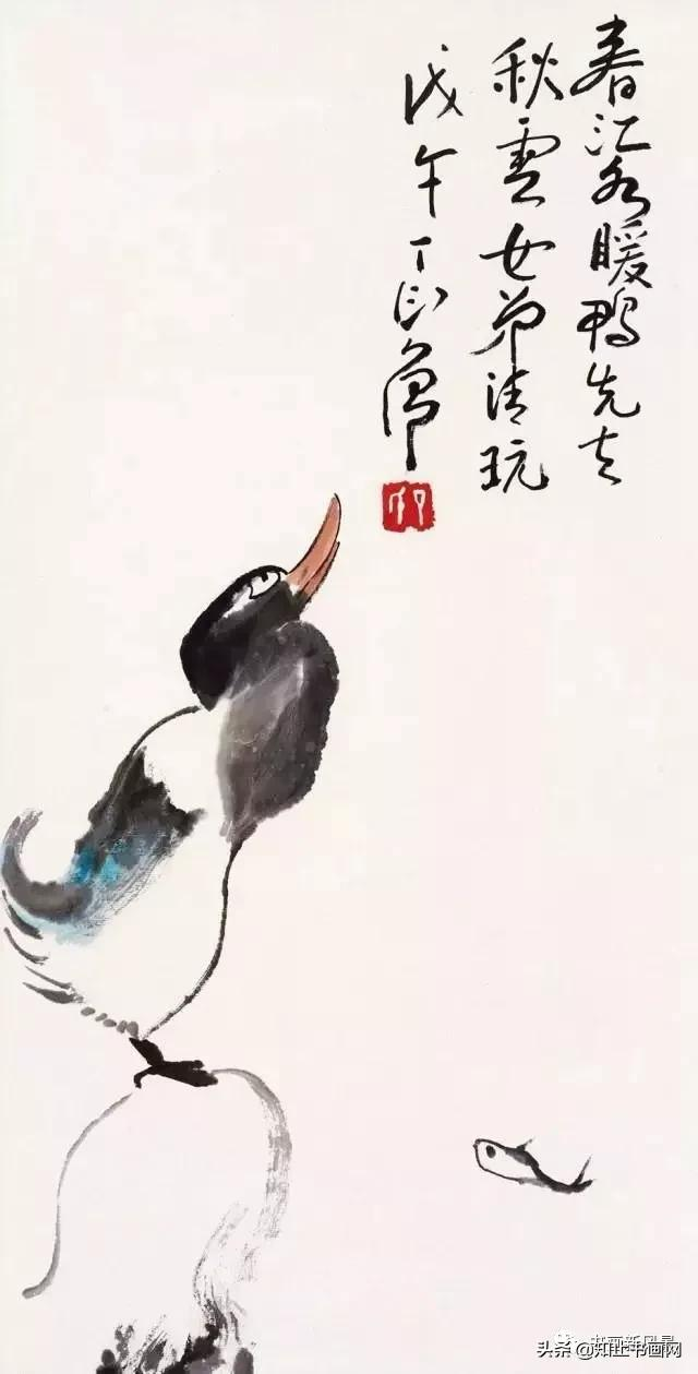 这20幅简笔大写意,意趣无穷