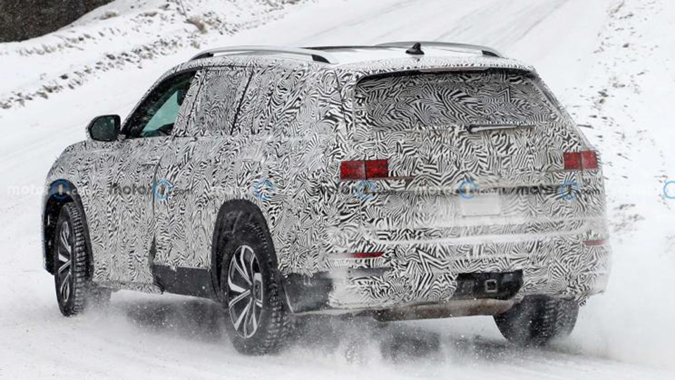 3分钟看车圈：V8动力+7座，奥迪大型SUV Q9长这样？