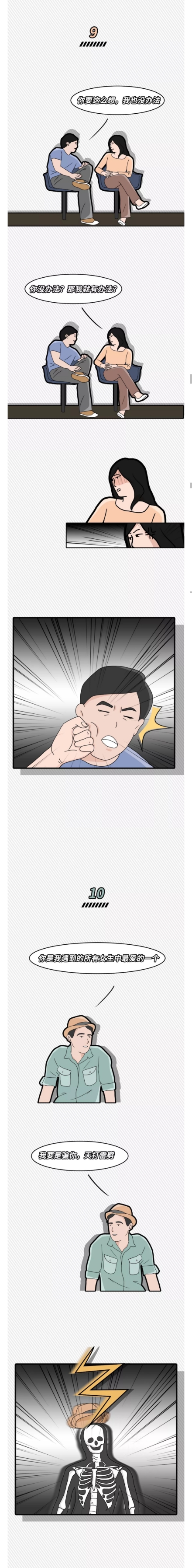 2021年度渣男标准语录大全！（漫画）