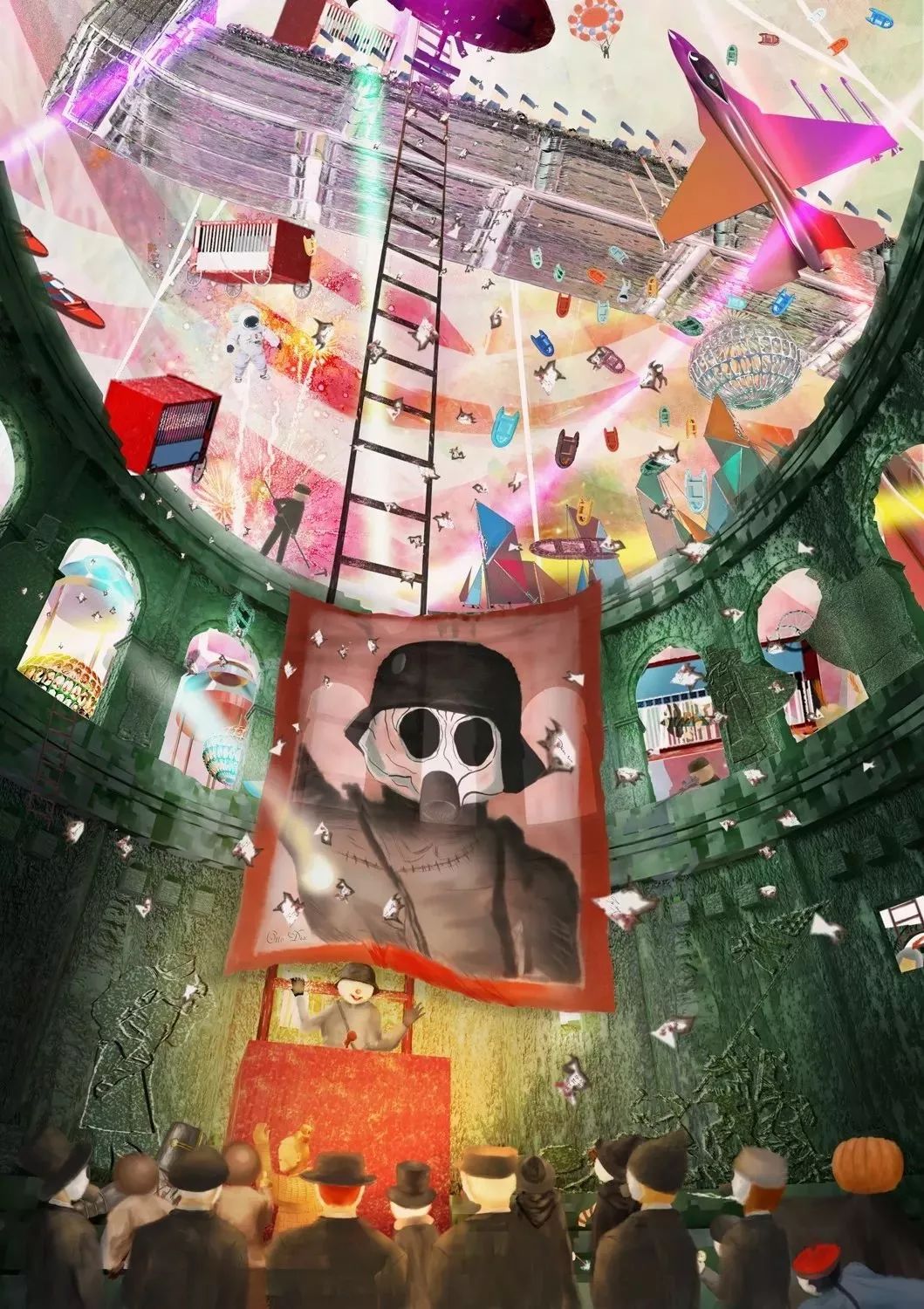 别人家的建筑学大四设计作业，看河北工业大学学子如何脑洞大开？