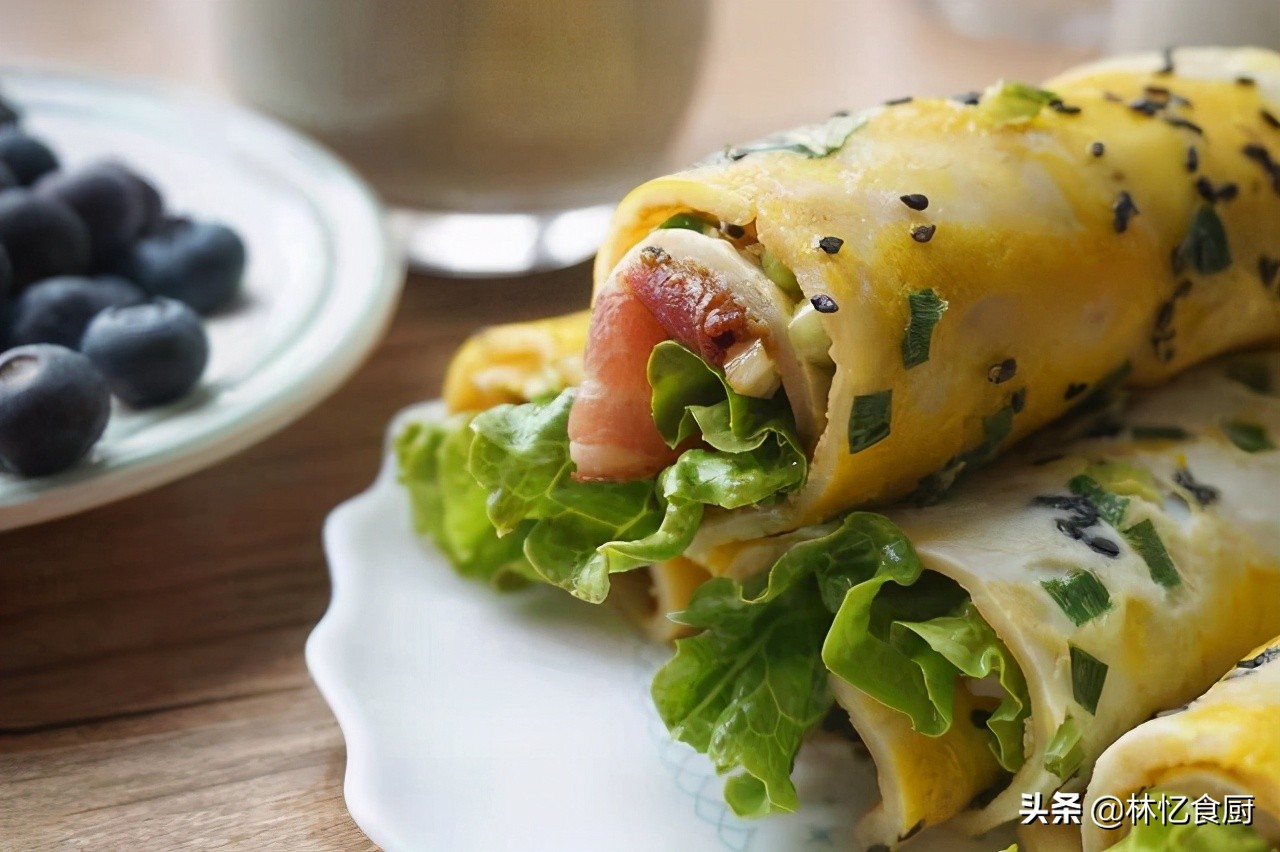 早餐吃稀饭面条不如这道减脂餐，5分钟搞定，是上班族必备营养餐