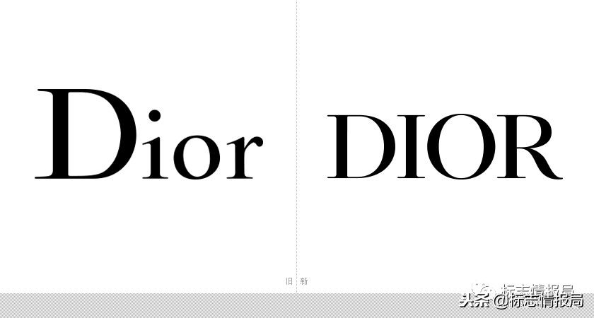 迪奥 Dior 启用新LOGO