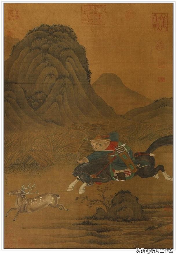 唐马的寓意和象征(唐代初期画马界鼻祖著名画家韩干十一幅经典马画