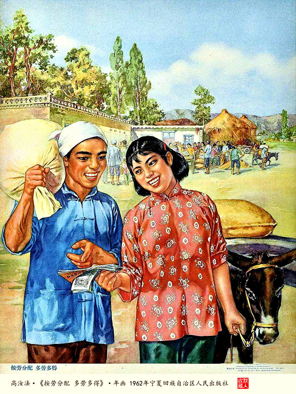 按劳分配是（毛主席时代画卷）