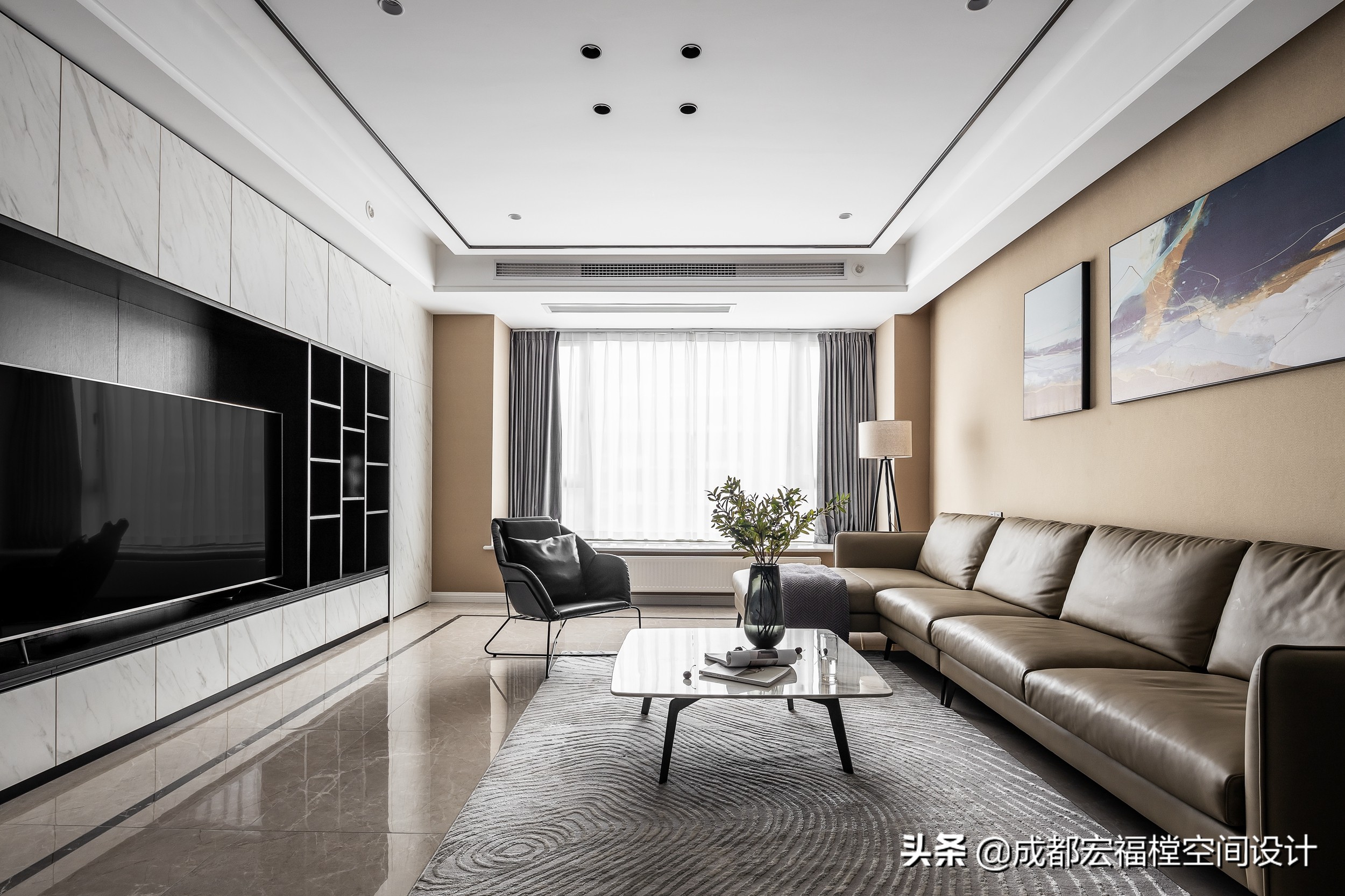 软包隐形门装修效果图：简约隐匿，提升空间质感