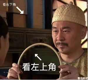 抖音热门 ，甄嬛传四郎举镜子骂人表情包