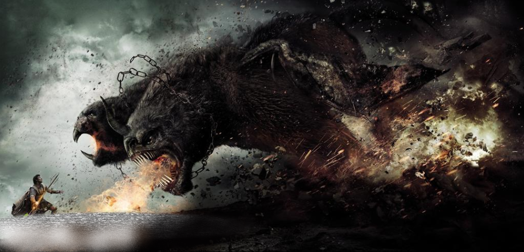 《诸神之怒》开篇登场的怪物 为十二提坦之子 地狱犬与奇美拉的兄弟