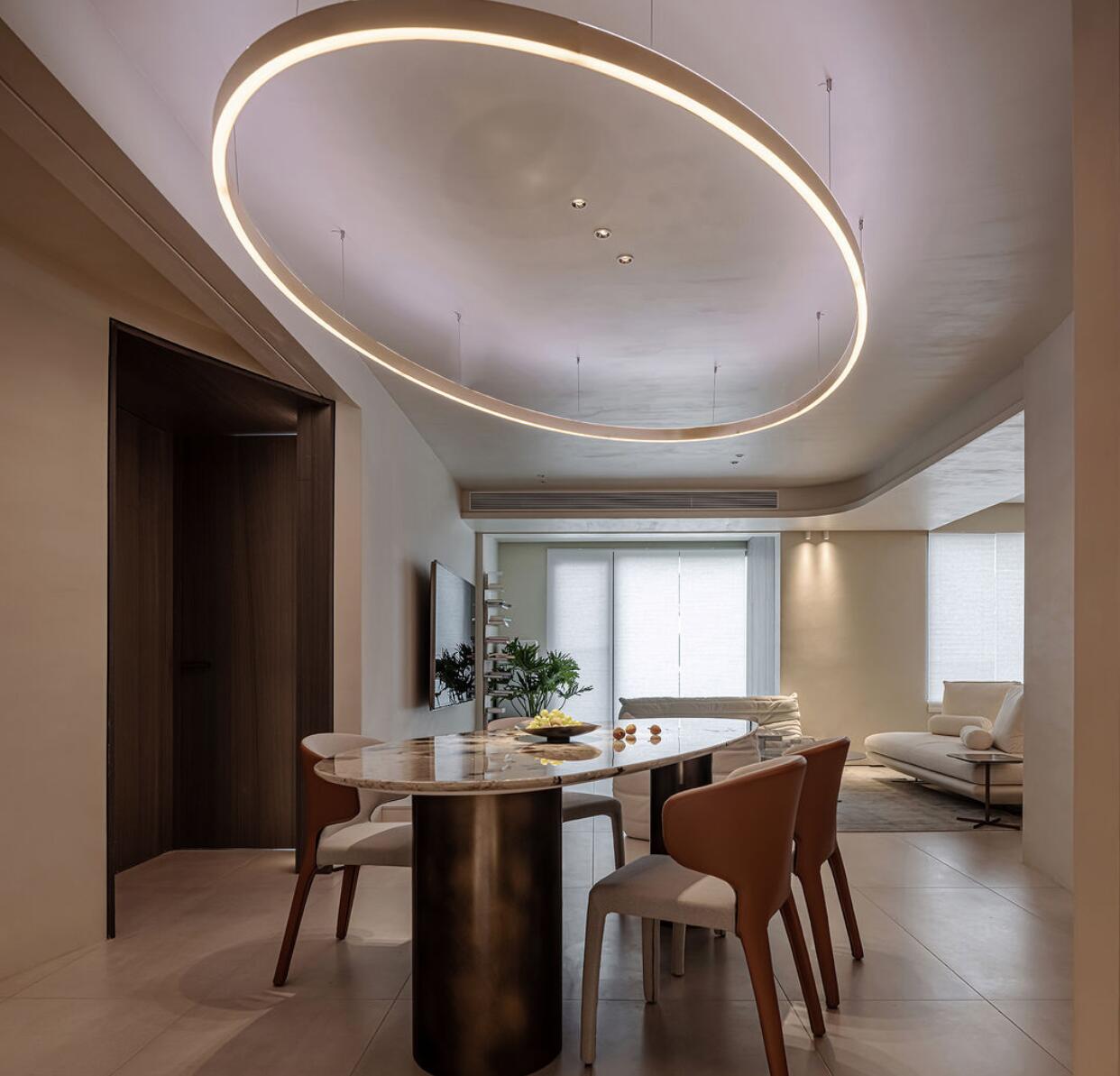 室内照明设计案例(看了她家,才知道灯光设计有多强大,哪怕刷大白,也超