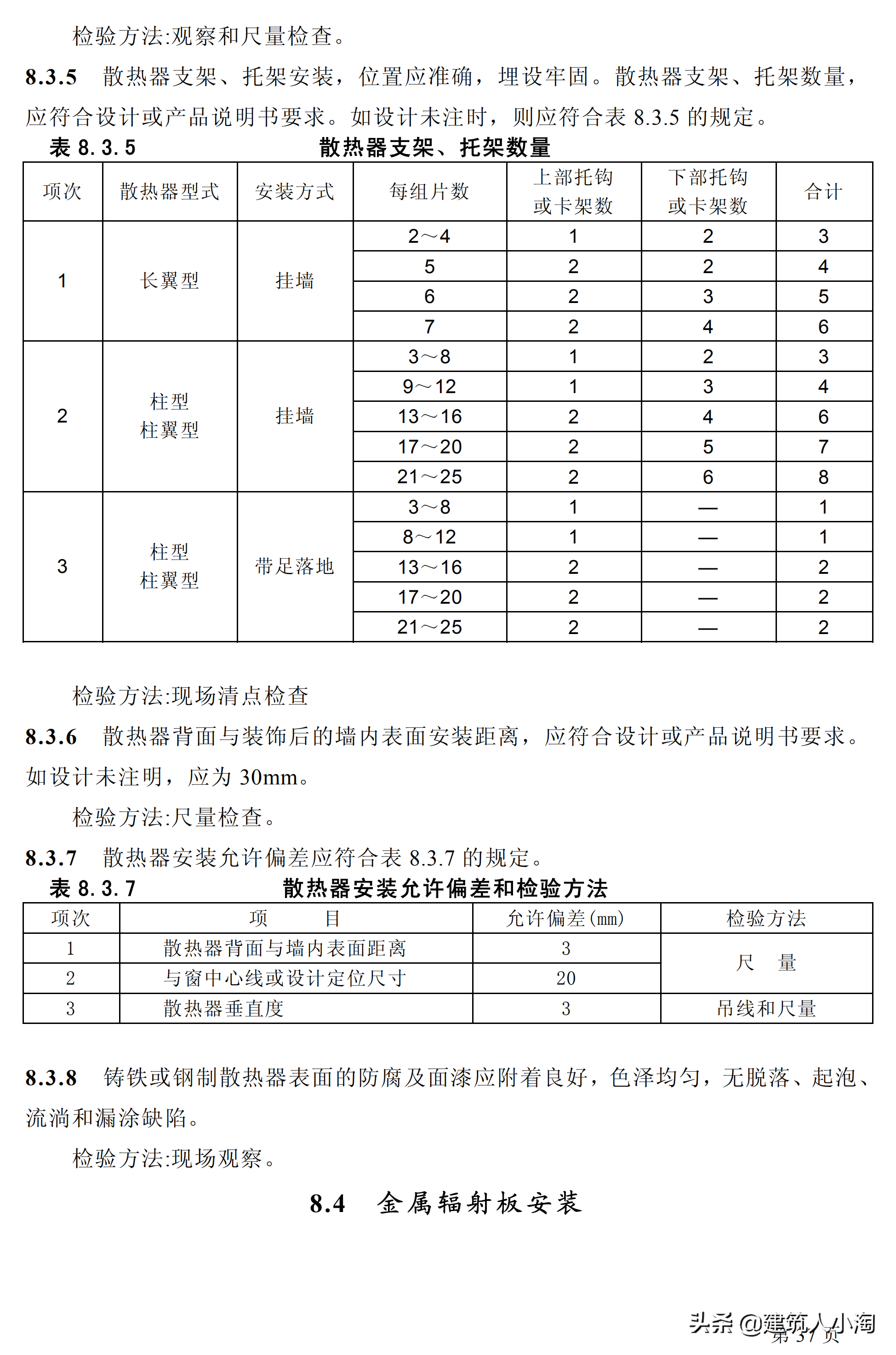 「规范分享」建筑给水排水及采暖施工质量验收规范GB50242-2002