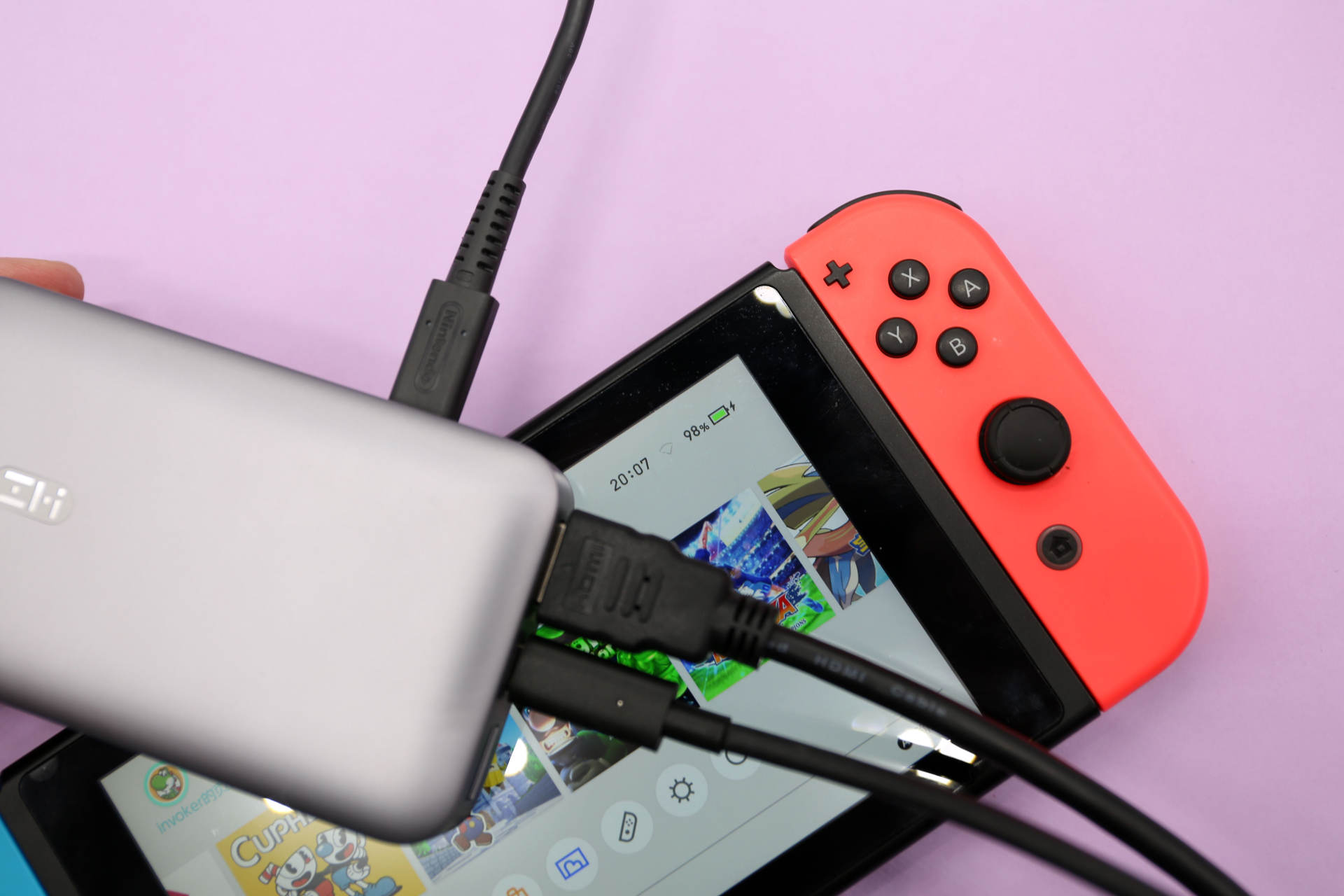 移动电源也可以投屏switch玩塞尔达？更没想到的是