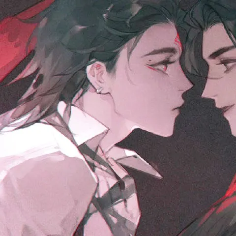 动漫兄弟头像分开图片(色气向动漫基友头像) - 赤虎壹号