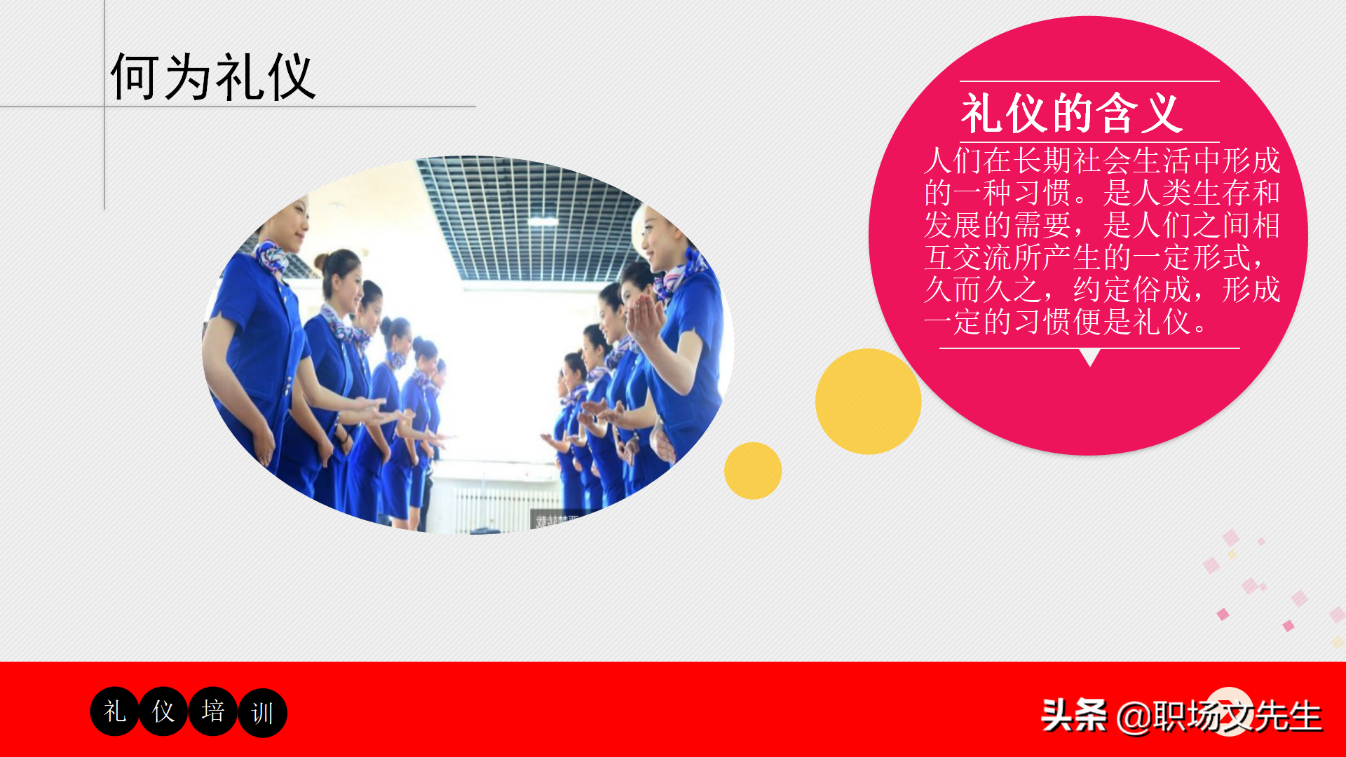 32页商务礼仪培训课件，适用于公司员工商务礼仪培训，含培训内容