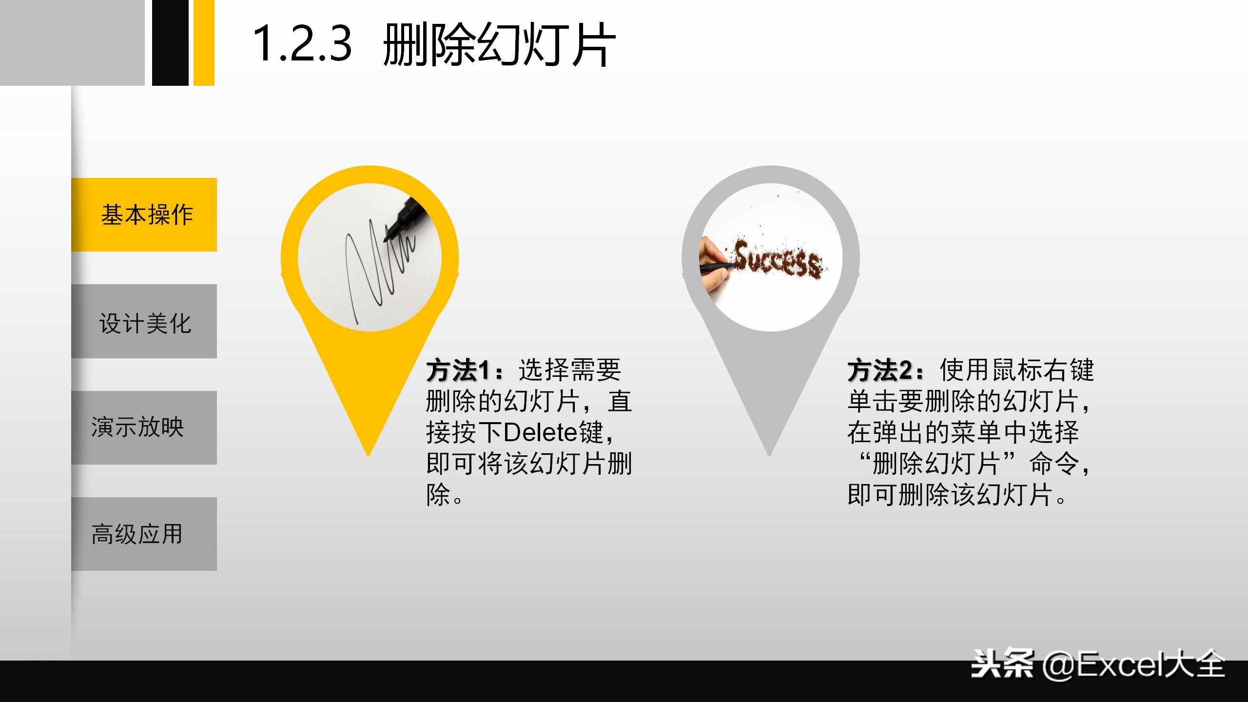 51页的PPT基础操作入门级培训课件，自学或培训职场新人都合适！