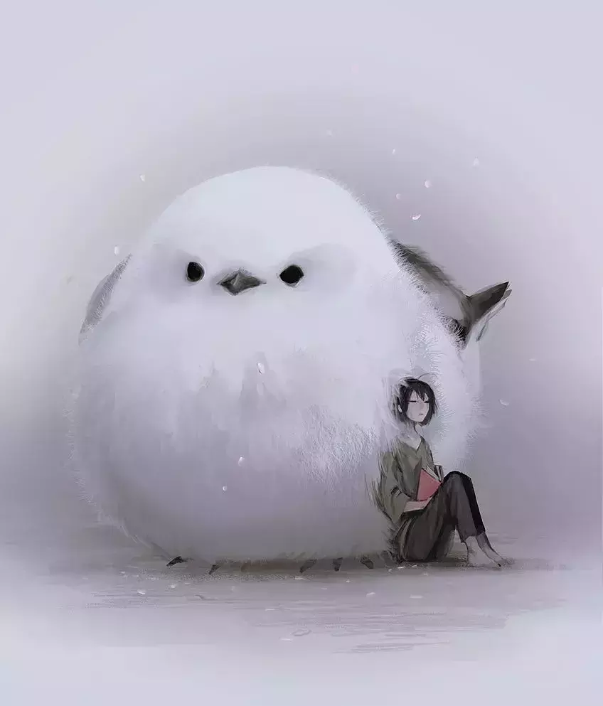 某时某地,成年人悄无声息的崩溃,我用一组小画治愈你