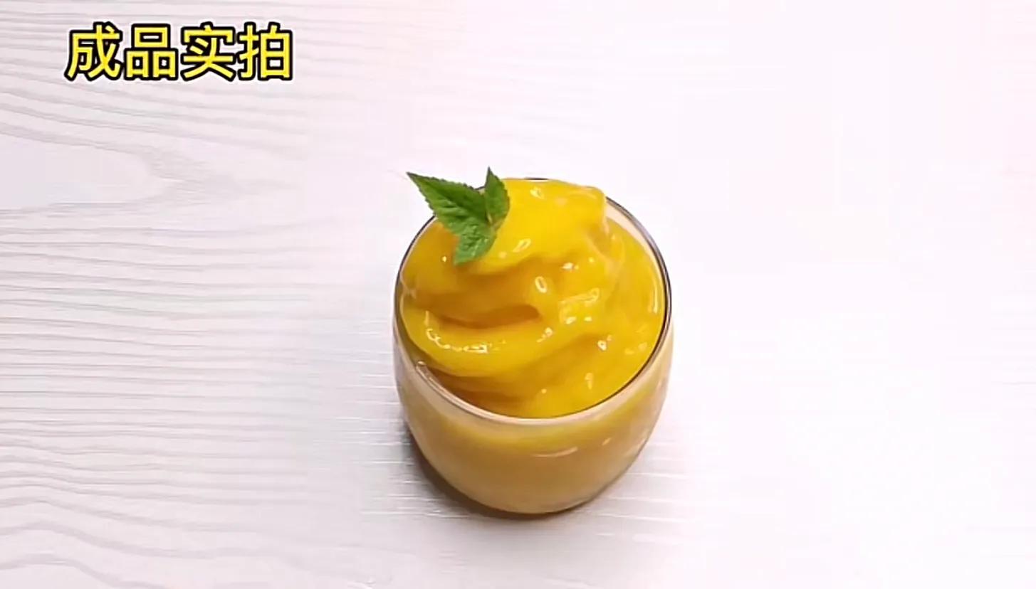 芒果沙冰做法(甜品店卖8元一份芒果冰沙在家自己做)
