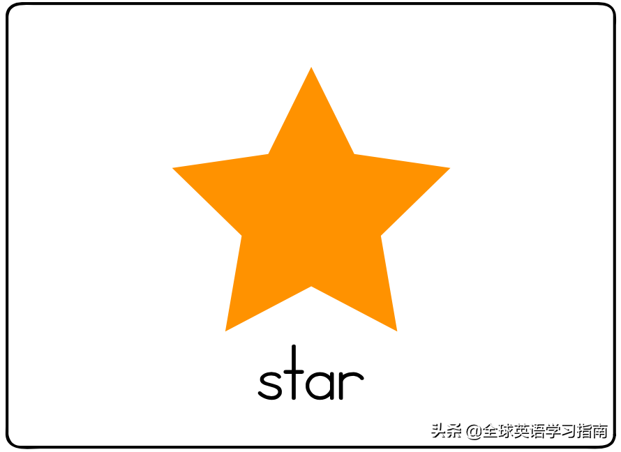 12张图让你记住所有形状类英语单词，分类汇总，建议收藏起来
