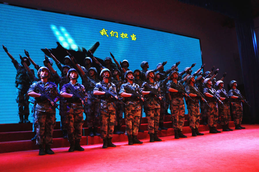 献礼华诞 | 解放军及武警部队“双节”晚会大联欢