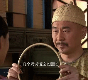 抖音热门 ，甄嬛传四郎举镜子骂人表情包