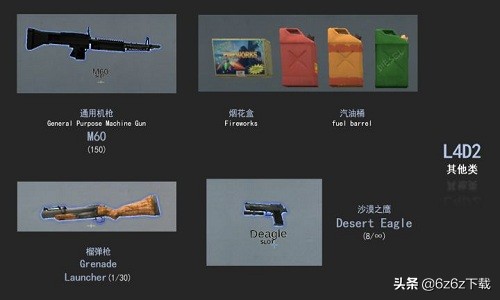 L4D2如何选择武器 求生之路2武器选择攻略