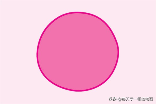 每天学一幅简笔画--小蝌蚪简笔画简单画法步骤图片大全