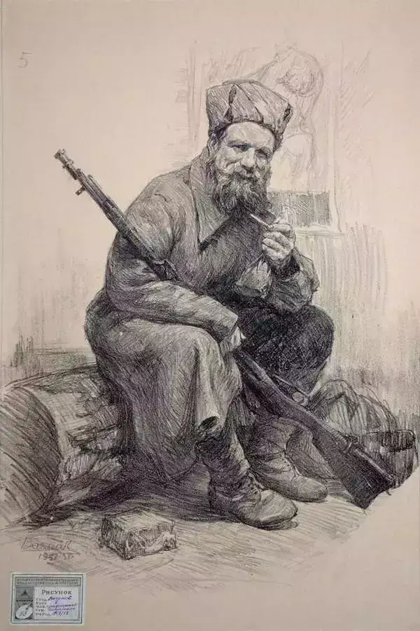 列宾美术学院素描作品，带你走进那个世界，对美另类的诠释