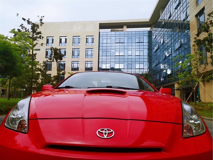 复古经典跑车丰田celica gts